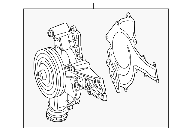 68084803AA Деталь WATER PUMP