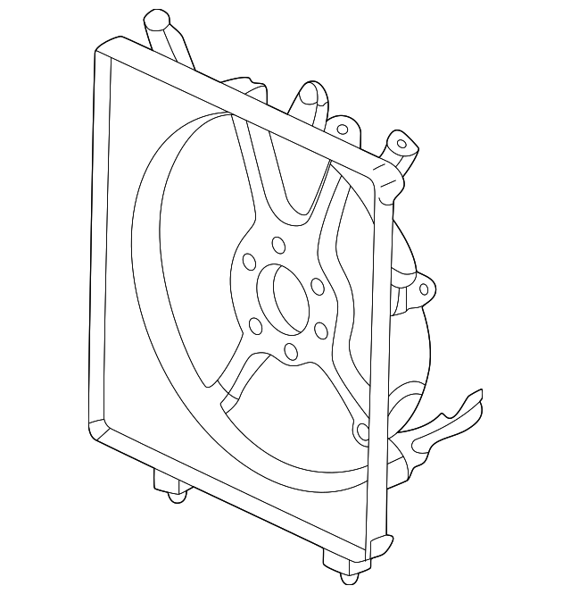 38615-PZA-005 SHROUD, AIR CONDITIONER