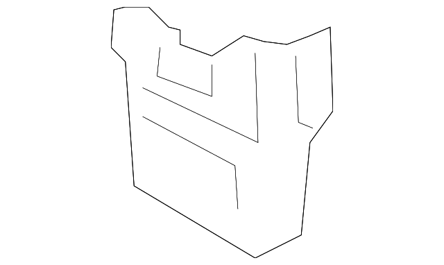 7A2Z-99286B48-B Деталь LATCH COVER, RIGHT