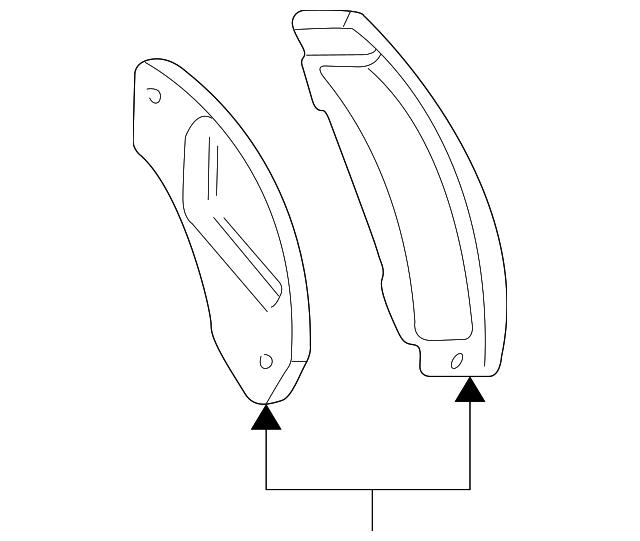 1L5Z-2001-BB Деталь BRAKE PADS