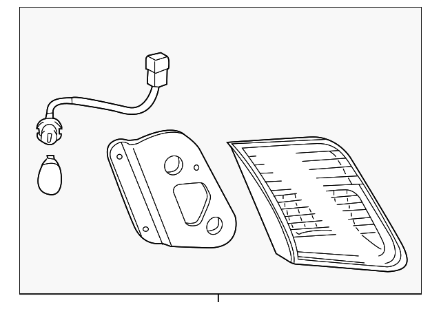81590-06230 Деталь BACKUP LAMP ASSY, LEFT