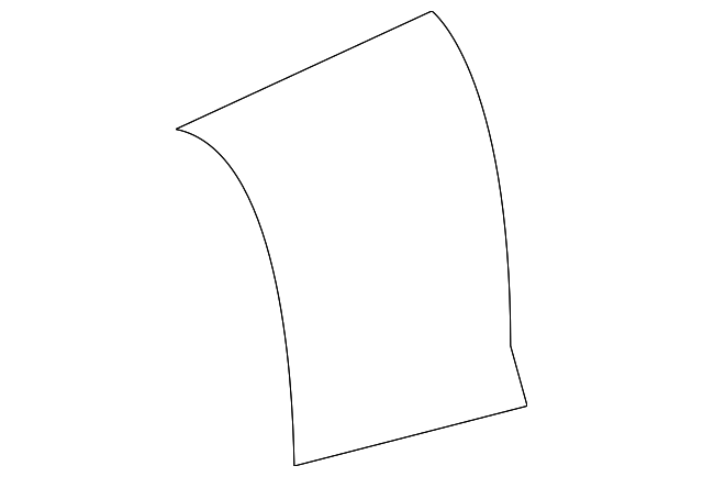 CC43-88-181A-02 Деталь SEAT BACK COVER, LEFT