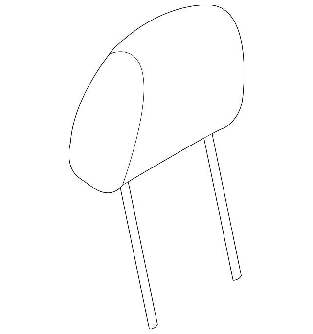 C250-88-140-02 Деталь HEADREST, LEFT