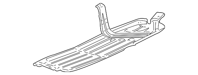 F57Z9A147A Деталь SKID PLATE