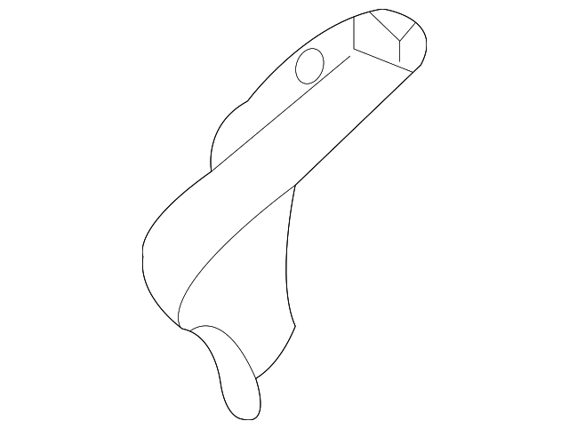 YL8Z7841616BA Деталь UPPER SEAL, RIGHT