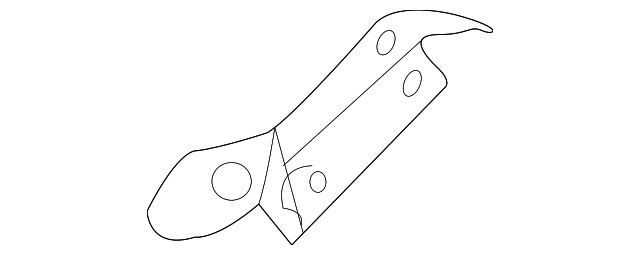 YL8Z7843708BA Деталь LOWER SEAL, RIGHT