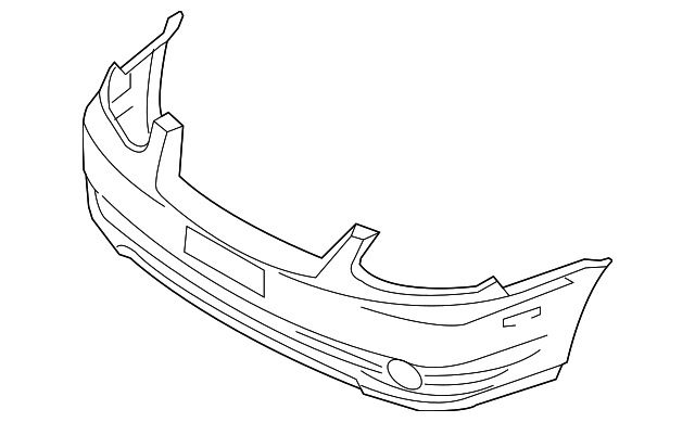 86511-25660 Деталь BUMPER COVER