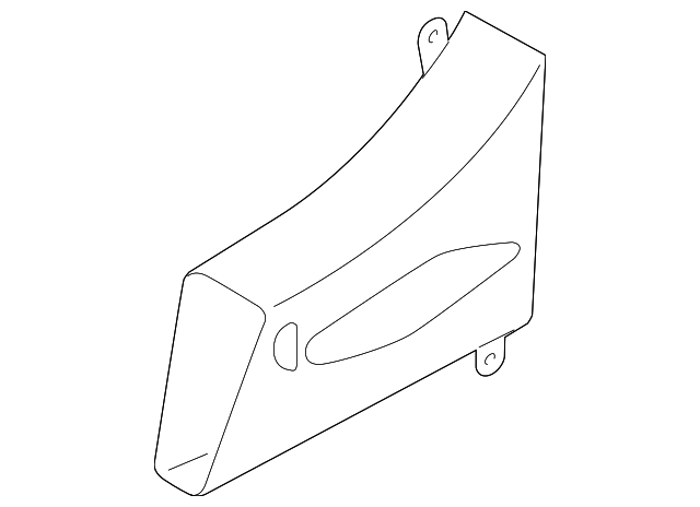 427-117-335 Деталь FRONT DUCT, LEFT