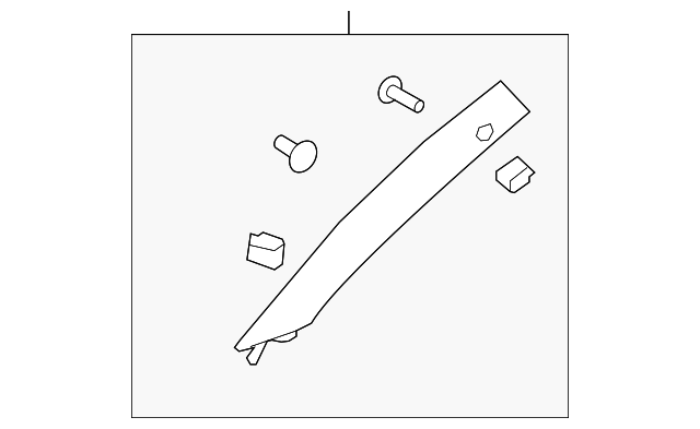 85810-3M000-TX Деталь WINDSHIELD PILLAR TRIM, LEFT
