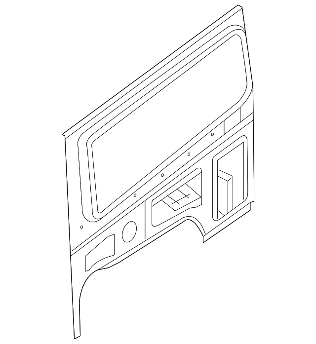 76651-1PA0A Деталь INNER PANEL, LEFT