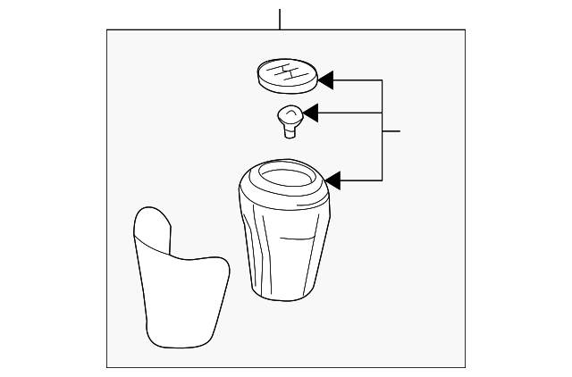CC31-46-030D Деталь SHIFT KNOB