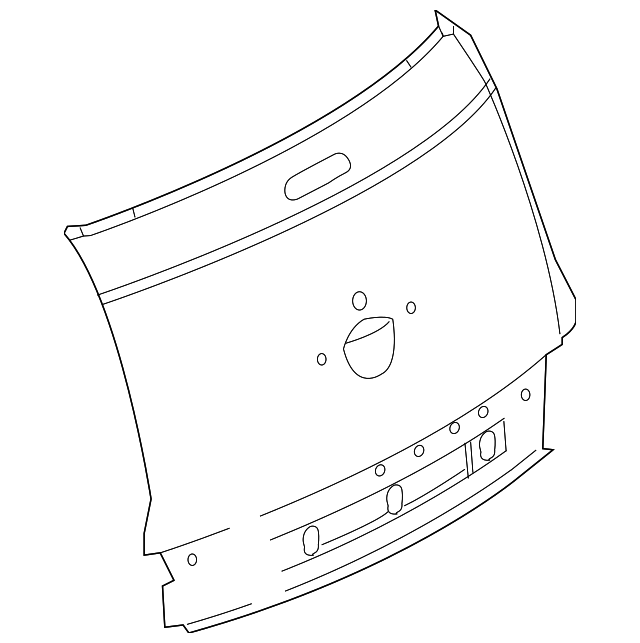 5067234AC Деталь TRUNK LID