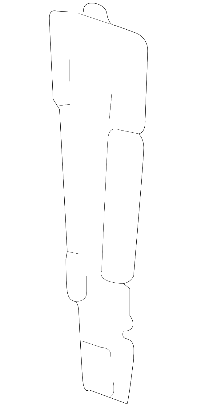 15789450 Деталь BAFFLE, RIGHT