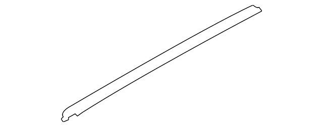 86382-1D000 Деталь BLACK OUT TAPE, LEFT
