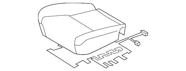 71071-53370-B0 Деталь CUSHION COVER