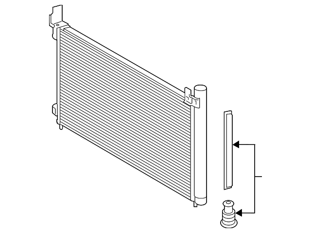 88460-78030 CONDENSER