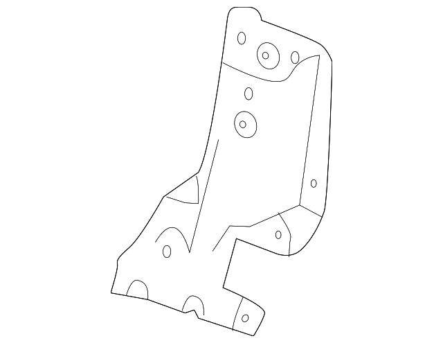 20943263 OUTER BRACE, LEFT