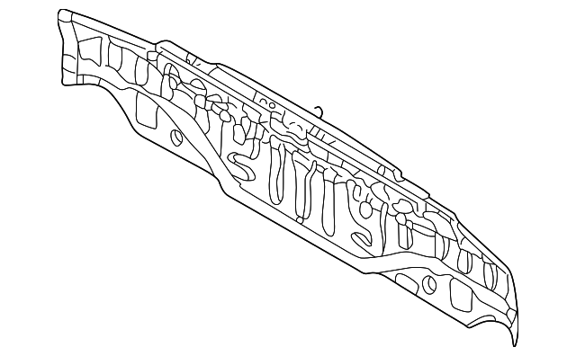 MN186601 Деталь REAR BODY PANEL