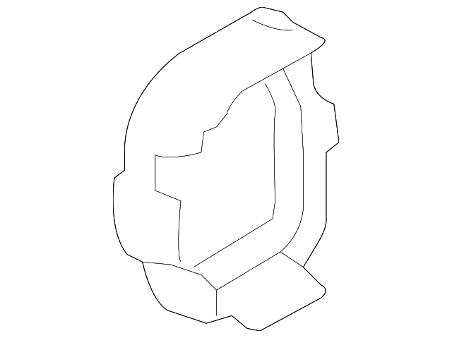 45186-33070-E1 Деталь SIDE COVER, RIGHT