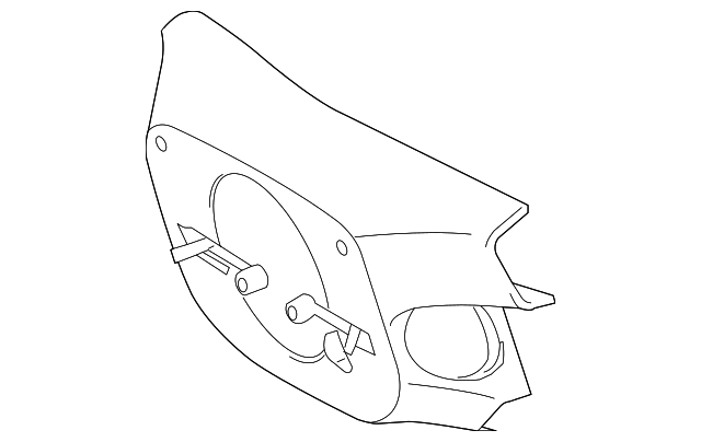 45184-33100-E1 Деталь LOWER COVER