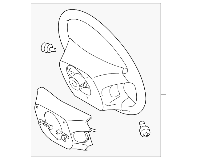 45100-48420-E0 Деталь STEERING WHEEL