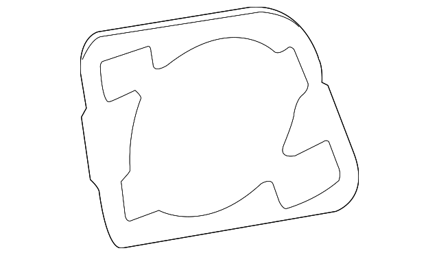 BN8V-51-3H8 Деталь LENS & HOUSING GASKET, RIGHT