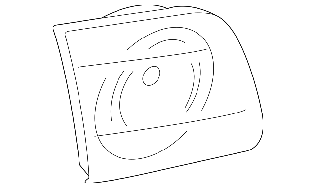 BAN6-51-3H0 Деталь BACKUP LAMP ASSY, RIGHT