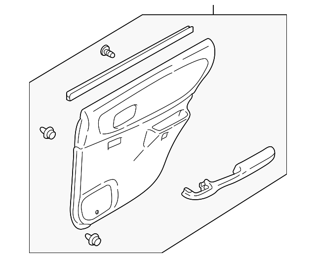 94229FA720ND Деталь TRIM PANEL ASSY, LEFT