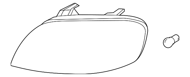 96995734 COMPOSITE HEADLAMP