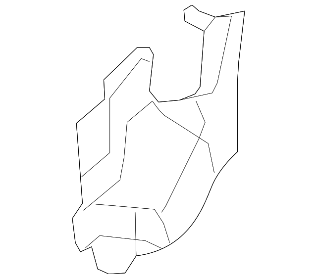 5023898AA Деталь CLOSURE PANEL