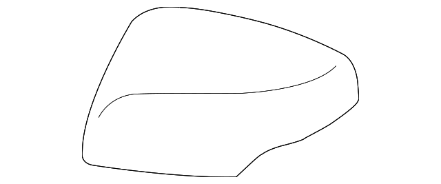91059AL02A Деталь MIRROR COVER, LEFT