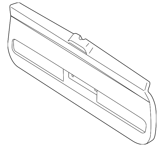 909003W700 Деталь GATE TRIM PANEL