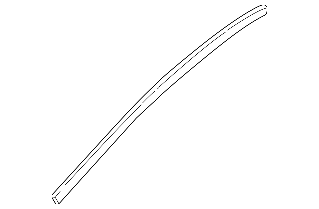 80283-1Z200 Деталь WINDOW MOLDING, LEFT