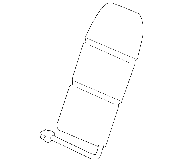 81524-STX-A01 Деталь HEATER, L. FR. SEAT-BACK