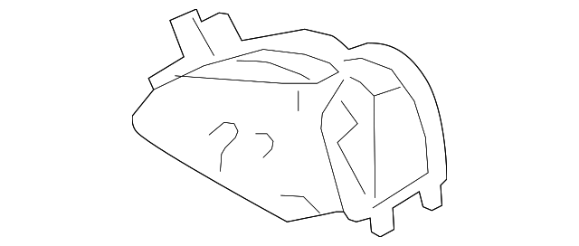 27125-3NF0A DUCT, RIGHT