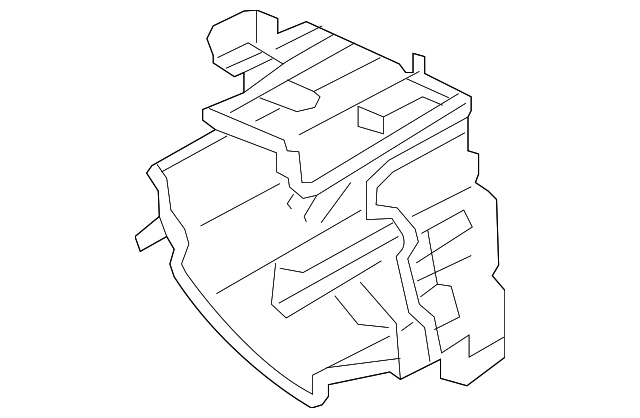 27122-3NF1A HEATER CASE, RIGHT
