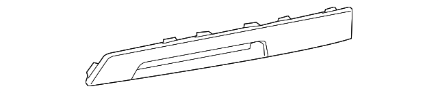 25973894 Деталь FILLER TRIM, RIGHT