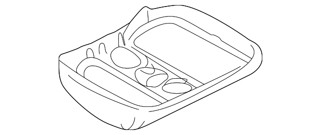 63650-0C041-B0 Деталь OVERHEAD CONSOLE
