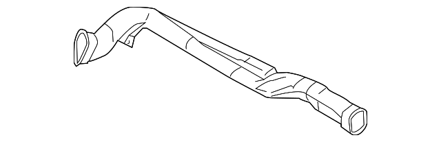 27810-CD000 Деталь DEFROSTER NOZZLE, LEFT