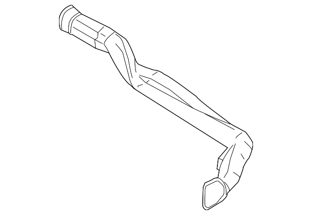 27811-CD000 Деталь DEFROSTER NOZZLE, RIGHT
