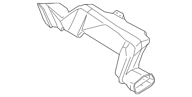 27870-CD000 Деталь OUTER DUCT, LEFT