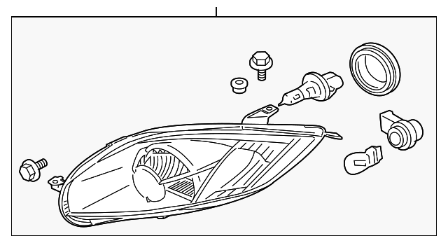 8301A507 Деталь HEADLAMP ASSY, LEFT