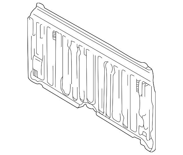 64111-0C013 Деталь BACK PANEL