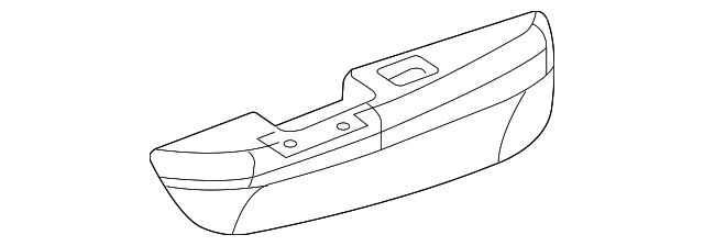 15094789 Деталь ARMREST, LEFT