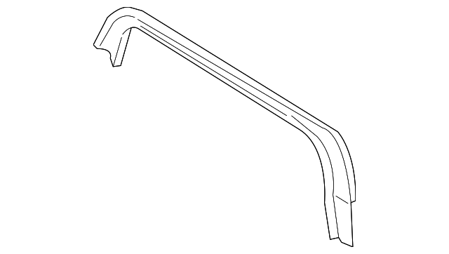 5123490AA Деталь FRONT MOLDING