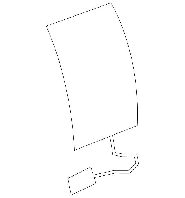 25810339 Деталь SEAT BACK HEATER, RIGHT