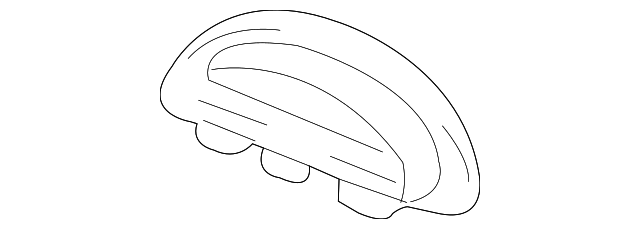 81146-S6M-J11ZB Деталь GARNISH, RR. HEADREST *YR233L* (TITANIUM