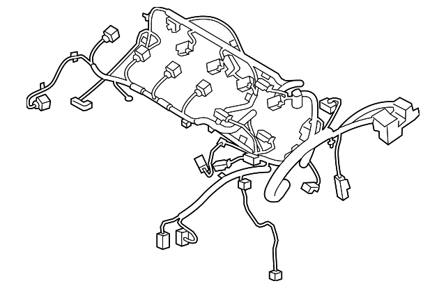 12-51-7-646-453 Деталь ENGINE HARNESS