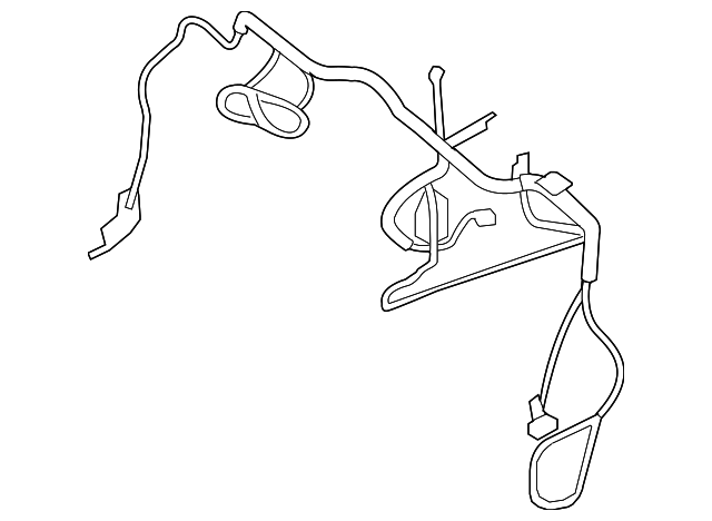 61113457174 Деталь WIRE HARNESS