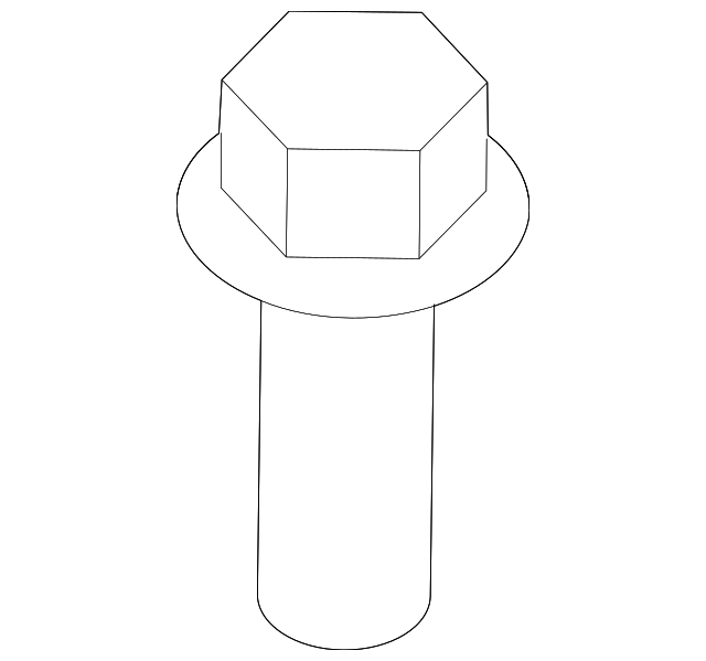-N811847-S102 Деталь BUMPER BRACKET MOUNT BOLT
